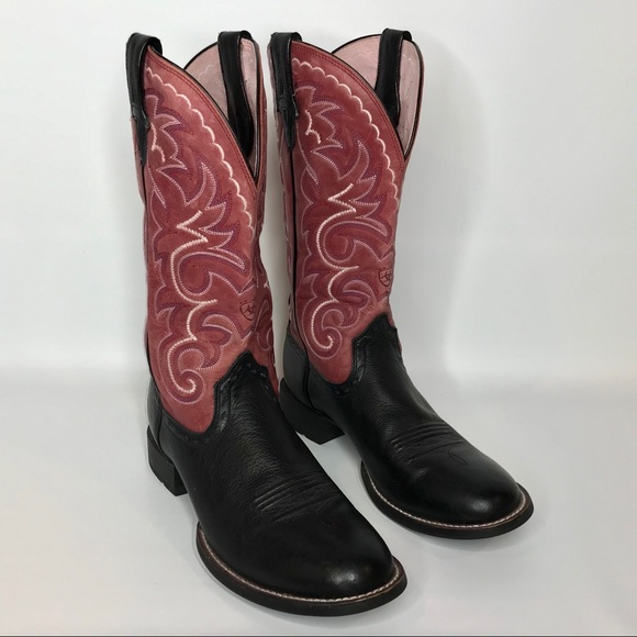 Ariat Shoes - Ariat Women's Round Toe Western Boots ATS Sz 8.5B